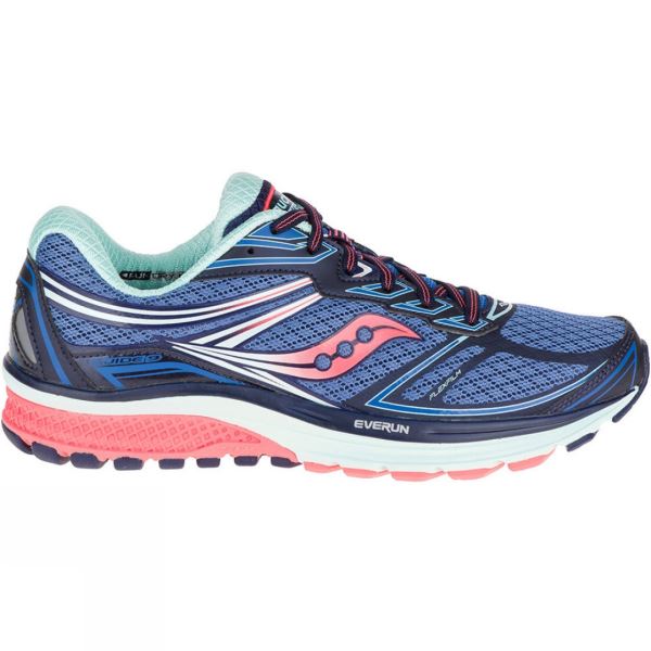 Zapatillas Running Saucony Guide 9 Mujer Azules - Chile IUM169582